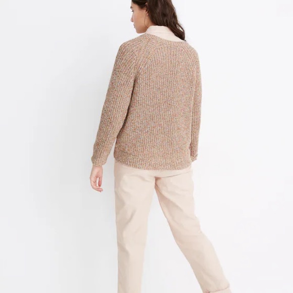 NWT! Madewell Marled Beverly Pullover Sweater M - Picture 3 of 6